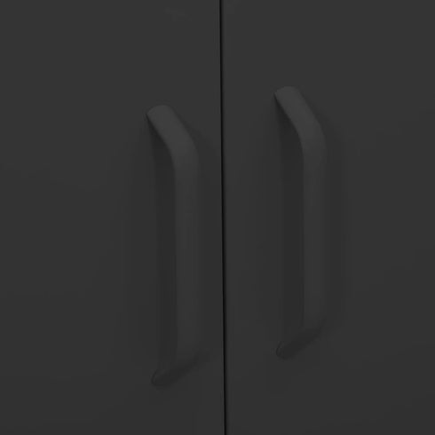 Lady Jillian -  Storage Cabinet Anthracite 80x35x101,5 cm Steel - Model 3